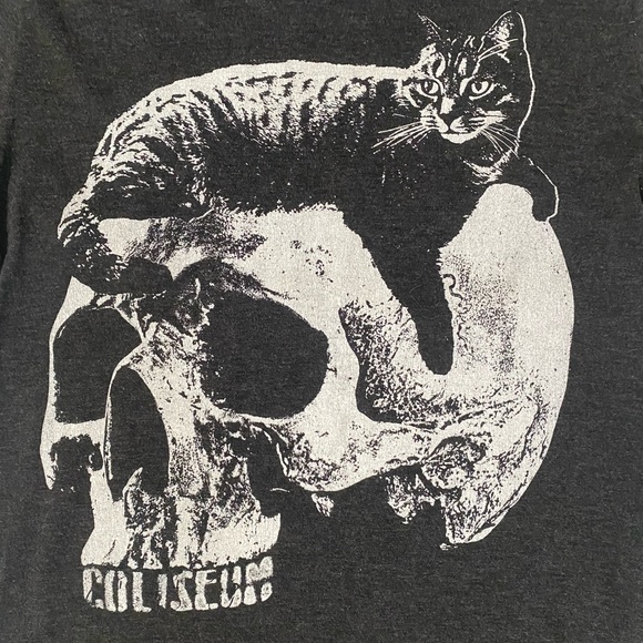 Vintage COLISEUM FELINE TRI-BLEND SHIRT Size Small - Picture 5 of 8